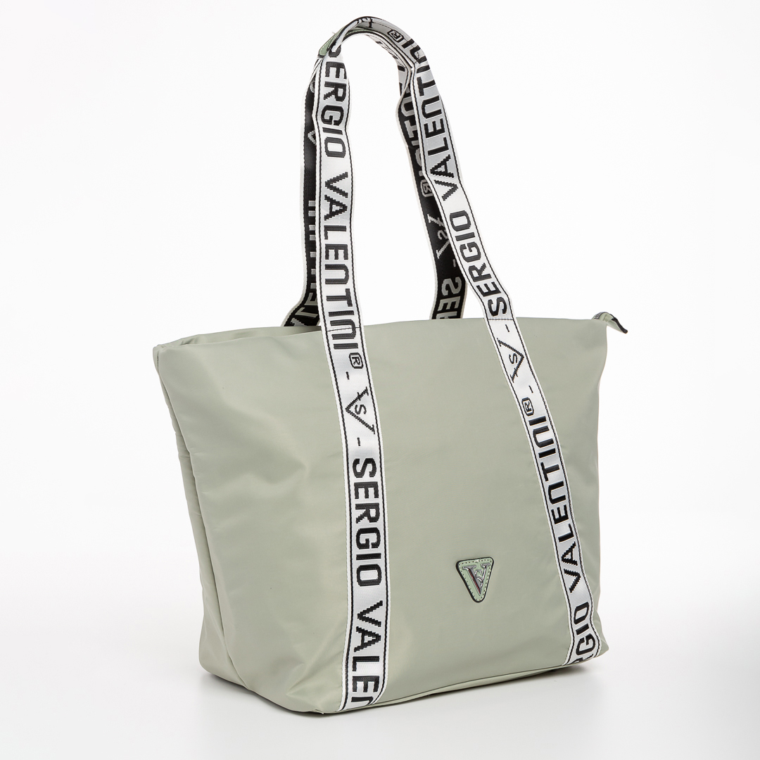 Γυναικεία τσάντα  πράσινο από ύφασμα Anelise - Kalapod.gr