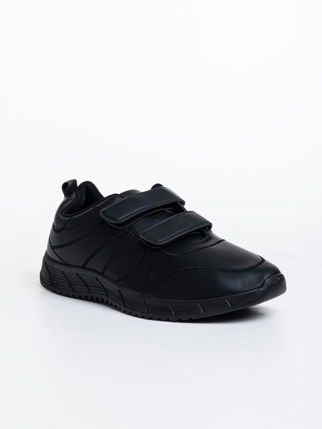 Ανδρικά αθλητικά παπούτσια μαύρα από οικολογικό δέρμα  Dexter, 2 - Kalapod.gr