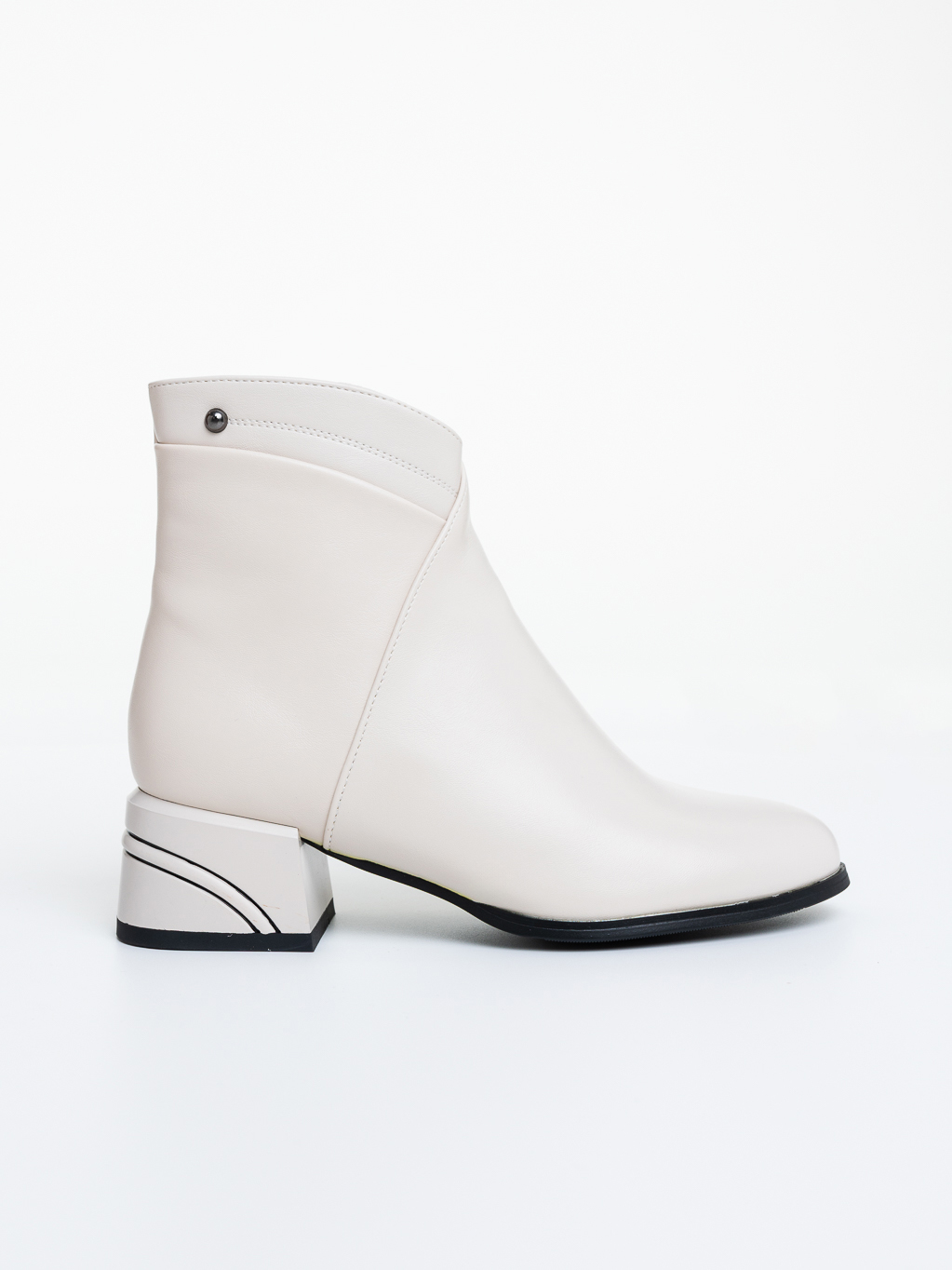 Μποτάκια με χοντρό τακούνι Dipalia Μπεζ, 5 - Kalapod.gr Μποτάκια με χοντρό τακούνι Dipalia Μπεζ, 5 - Kalapod.gr