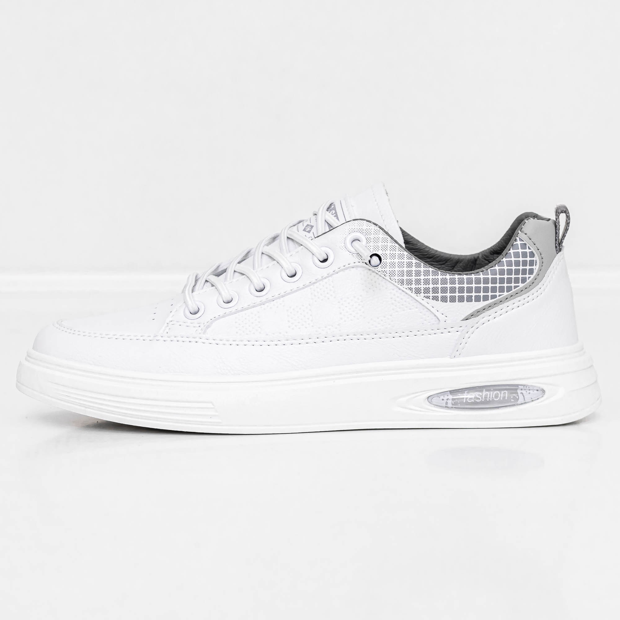 Ανδρικά Αθλητικά Παπούτσια Cassian Λευκό-Γκρι - Kalapod.gr Ανδρικά Αθλητικά Παπούτσια Cassian Λευκό-Γκρι - Kalapod.gr