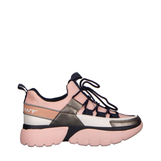 Γυναικεία αθλητικά παπούτσια Lucy ροζ - Kalapod.gr