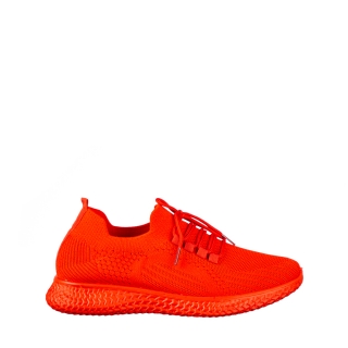 Ανδρικά Αθλητικά Παπούτσια, Ανδρικά αθλητικά παπούτσια κόκκινα από οικολογικό δέρμα Vurvun - Kalapod.gr
