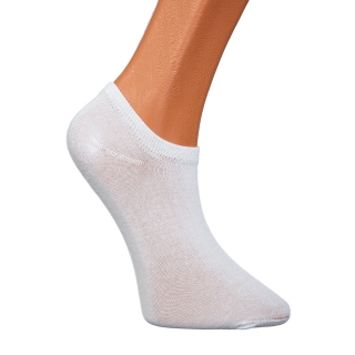 Γυναικείες κάλτσες και καλσόν, Σετ 2 τεμάχια γυναικείες κάλτσες  λευκές κοντές - Kalapod.gr