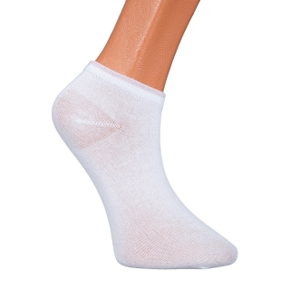 Γυναικεία Αξεσουάρ, Σετ 3 ζευγάρια γυναικείες κάλτσες  ες λευκά, γκρί σκούρο και γκρί ανοιτό με γκλίτερ  BD-1085 - Kalapod.gr