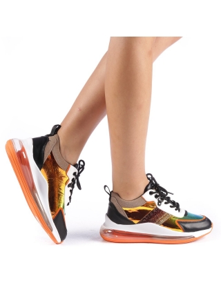 Γυναικεία Αθλητικά Παπούτσια, Γυναικεία αθλητικά παπούτσια Tamina πορτοκάλι - Kalapod.gr