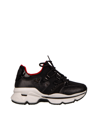 Γυναικεία Αθλητικά Παπούτσια, Γυναικεία αθλητικά παπούτσια Phoebe μαύρα - Kalapod.gr