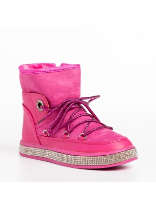 Παιδικές Μπότες, Παιδικές μπότες  ροζ από οικολογικό δέρμα Crayola - Kalapod.gr