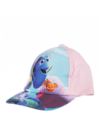 Παιδικά καπέλα και τραγιάσκα, Καπέλο για κορίτσια Finding Dora ροζ ανοιχτό - Kalapod.gr