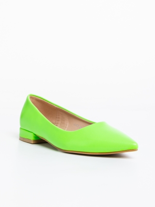 Γυναικεία Παπούτσια, Γυναικείες γόβες πράσινες από οικολογικό δέρμα Londa - Kalapod.gr