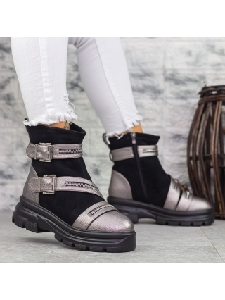 ΓΥΝΑΙΚΕΙΑ ΥΠΟΔΗΜΑΤΑ, Γυναικείες Μπότες Gretchen Guncolor-Μαύρο - Kalapod.gr