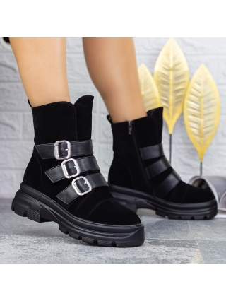 ΓΥΝΑΙΚΕΙΑ ΥΠΟΔΗΜΑΤΑ, Γυναικείες Μπότες Gabbie Μαύρο - Kalapod.gr