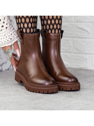 ΓΥΝΑΙΚΕΙΑ ΥΠΟΔΗΜΑΤΑ, Απαλές γυναικείες μπότες Mihaera Καστανός - Kalapod.gr