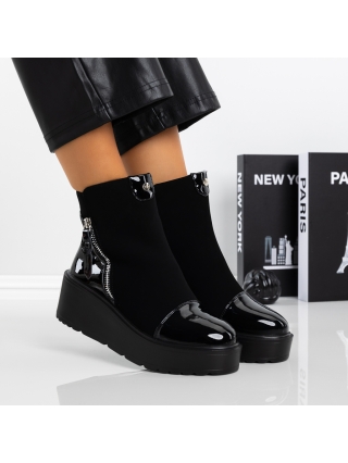 ΓΥΝΑΙΚΕΙΑ ΥΠΟΔΗΜΑΤΑ, Απαλές γυναικείες μπότες Ianara  Μαύρο - Kalapod.gr