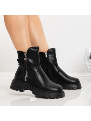 Απαλές γυναικείες μπότες Breanna Μαύρο - Kalapod.gr