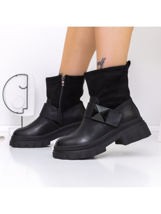 ΓΥΝΑΙΚΕΙΑ ΥΠΟΔΗΜΑΤΑ, Απαλές γυναικείες μπότες Adeza Μαύρο - Kalapod.gr