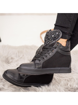 ΓΥΝΑΙΚΕΙΑ ΥΠΟΔΗΜΑΤΑ, Γυναικείες κοντές μπότες Zenada Μαύρο - Kalapod.gr