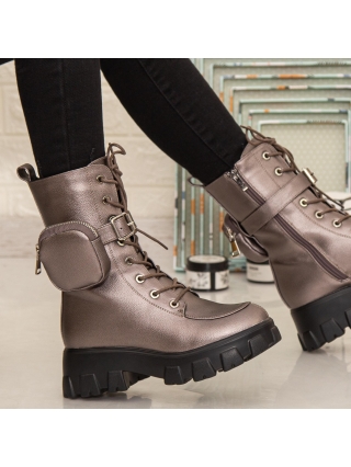 Γυναικεία Μποτάκια, Γυναικείες κοντές μπότες Adrena Guncolor - Kalapod.gr