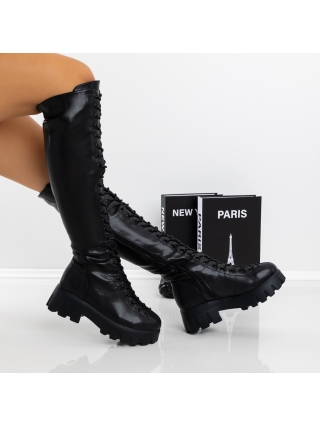 Γυναικεία Μποτάκια, Γυναικείες Μπότες Ramava Μαύρο - Kalapod.gr