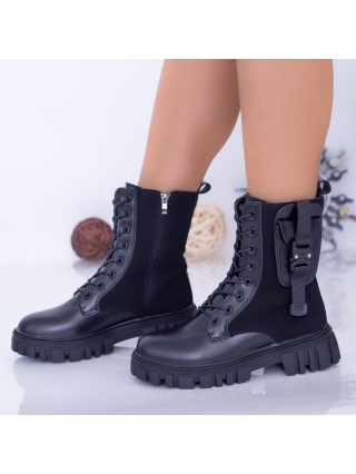 Γυναικεία Μποτάκια, Γυναικείες Μπότες Amaza Μαύρο - Kalapod.gr