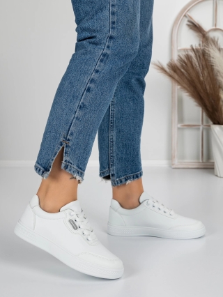 Γυναικεία Αθλητικά Παπούτσια, Γυναικεία Αθλητικά Παπούτσια Madeva Λευκό-Γκρί - Kalapod.gr