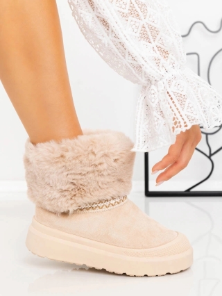 Γυναικείες μπότες UG Nelina Μπεζ - Kalapod.gr