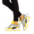 Γυναικεία αθλητικά παπούτσια  Acema κίτρινα, 4 - Kalapod.gr