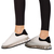 Γυναικεία αθλητικά παπούτσια μαύρο με λευκό από οικολογικό δέρμα Giuca, 4 - Kalapod.gr