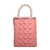 Γυναικεία τσάντα ροζ από οικολογικό δέρμα Bella, 2 - Kalapod.gr