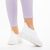 Γυναικεία αθλητικά παπούτσια  λευκά από ύφασμα Chalith, 4 - Kalapod.gr