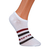 Σετ 3 ζευγάρια γυναικείες κάλτσες μαύρες, γκρί και λευκές με ρίγες BD-1117, 6 - Kalapod.gr