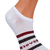 Σετ 3 ζευγάρια γυναικείες κάλτσες μαύρες, γκρί και λευκές με ρίγες BD-1117, 7 - Kalapod.gr