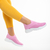Γυναικεία αθλητικά παπούτσια ρόζ από υφαντική ύλη Aamina, 6 - Kalapod.gr
