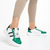 Γυναικεία αθλητικά παπούτσια πράσινα από οικολογικό δέρμα Valla, 5 - Kalapod.gr