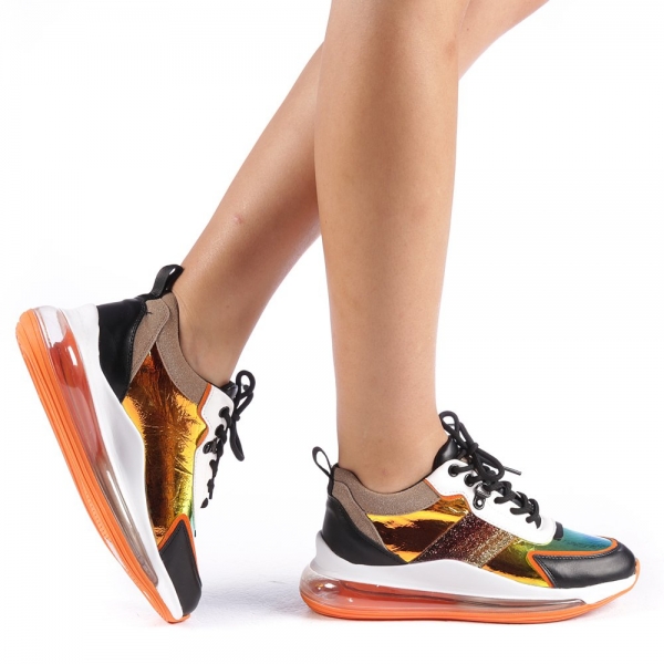 Γυναικεία αθλητικά παπούτσια Tamina πορτοκάλι - Kalapod.gr