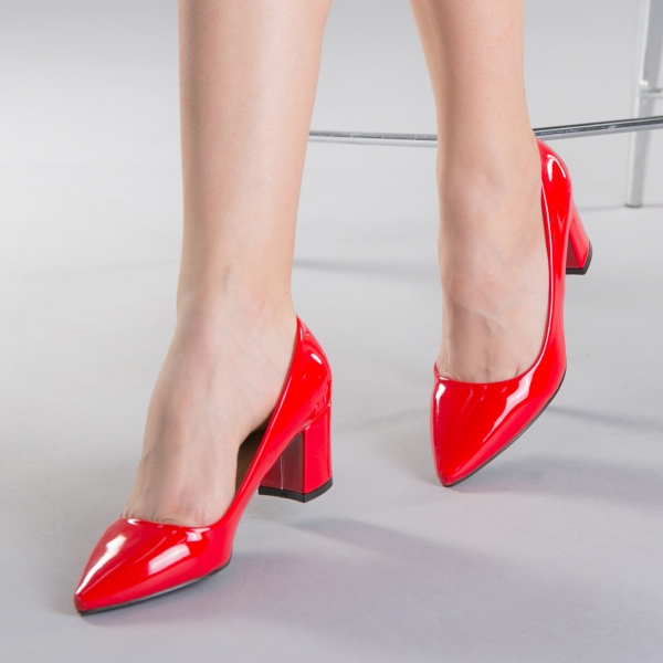 Γυναικεία παπούτσια κόκκινα Afila - Kalapod.gr