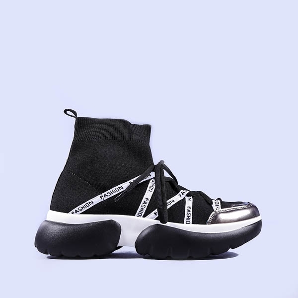 Γυναικεία αθλητικά παπούτσια Ramona μαύρα, 2 - Kalapod.gr