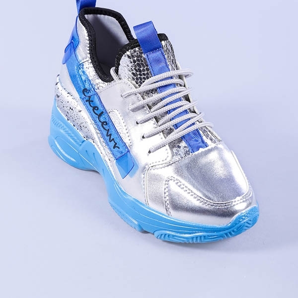 Γυναικεία αθλητικά παπούτσια Abigail μπλε - Kalapod.gr