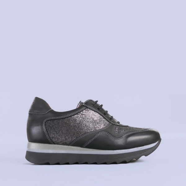 Δερμάτινα παπούτσια Size μαύρα, 5 - Kalapod.gr