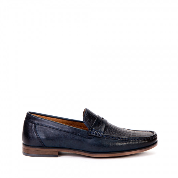Ανδρικά παπούτσια Lister σκούρο μπλε, 2 - Kalapod.gr