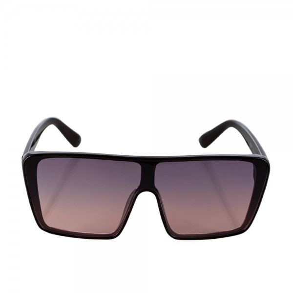 Γυναικεία γυαλιά ηλίου μαύρα μπλε με ροζ, 2 - Kalapod.gr