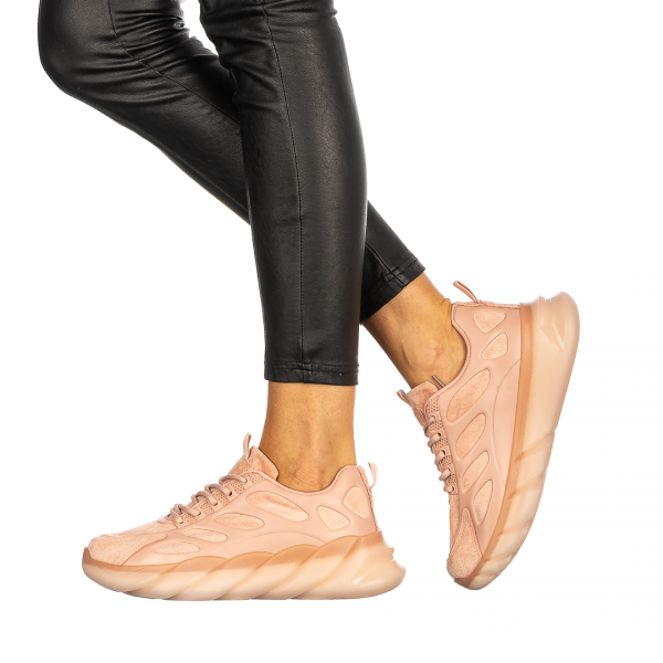 Γυναικεία αθλητικά παπούτσια Sorysa ροζ - Kalapod.gr