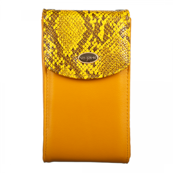 Γυναικείο πορτοφόλι Ferona κίτρινο, 2 - Kalapod.gr