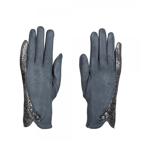 Γυναικεία γάντια Pina μπλε  ανοίχτο, 3 - Kalapod.gr
