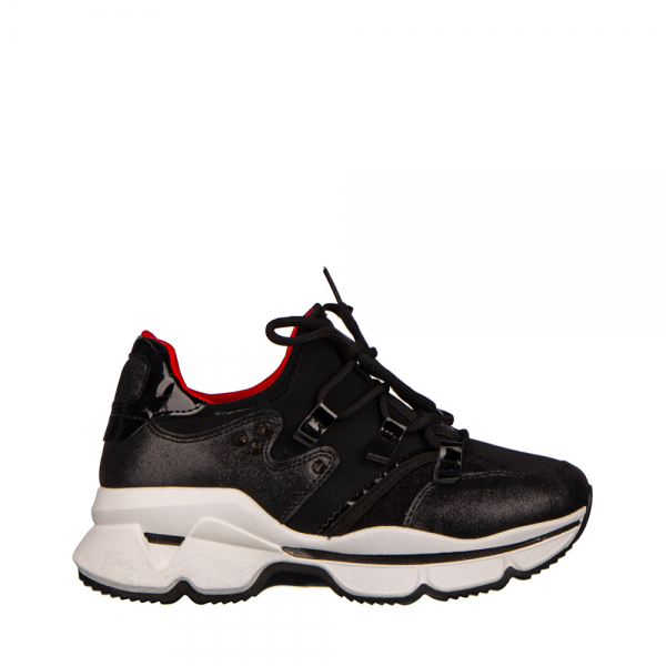 Γυναικεία αθλητικά παπούτσια Phoebe μαύρα - Kalapod.gr