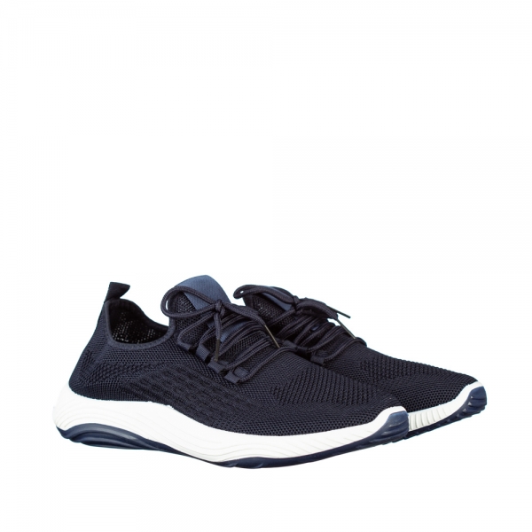 Ανδρικά αθλητικά παπούτσια Daric σκούρο μπλε, 2 - Kalapod.gr