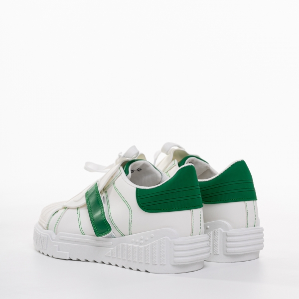 Ανδρικά αθλητικά παπούτσια Lerond πράσινα, 4 - Kalapod.gr