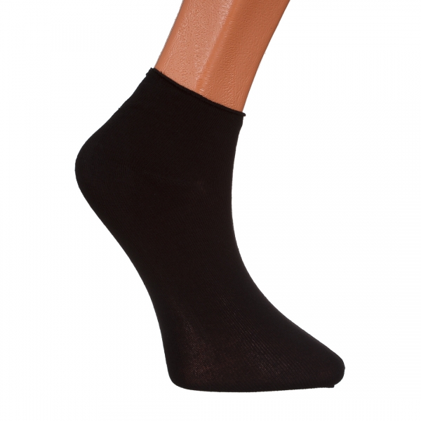 Σετ 3 ζευγάρια γυναικείες κάλτσες μαύρες BD-1010, 3 - Kalapod.gr