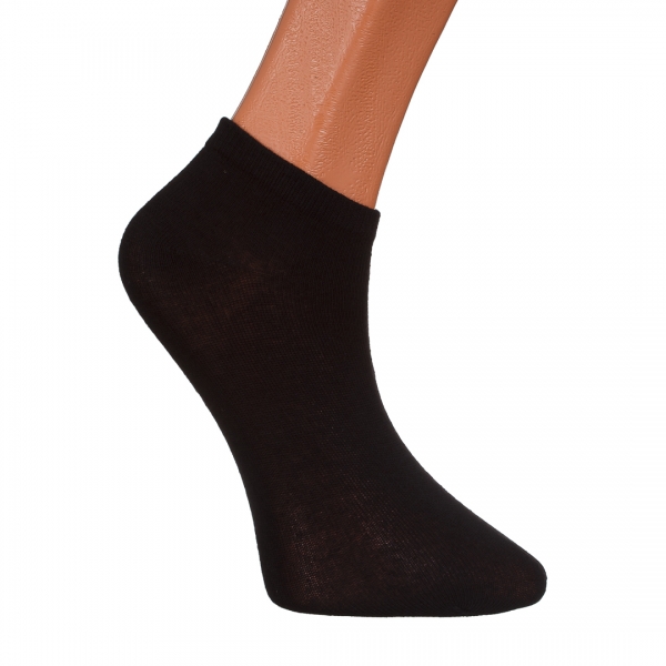 Σετ 3 ζευγάρια γυναικείες κάλτσες μαύρες BD-1070, 3 - Kalapod.gr
