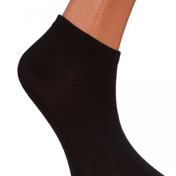 Σετ 3 ζευγάρια γυναικείες κάλτσες μαύρες BD-1070, 6 - Kalapod.gr