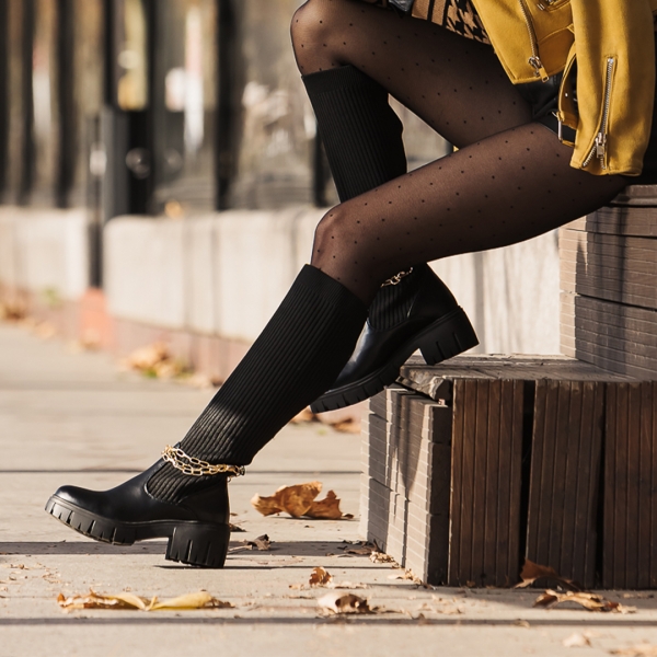Γυναικείες μπότες Catlin μαύρα - Kalapod.gr